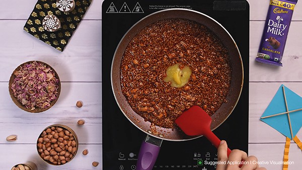 Chocolate Harvest Chikki Recipe | Cadbury Desserts Corner