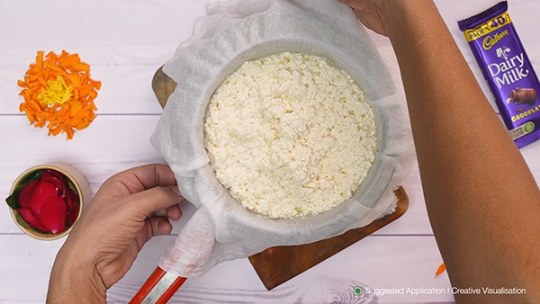 Chocolate Kalakand Recipe: Easy & Delicious Indian Sweet - Squeezing Curdled Milk