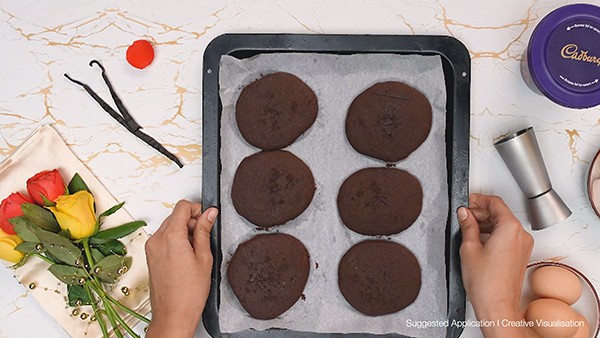 Chocolate Marshmallow Cookies Step 7