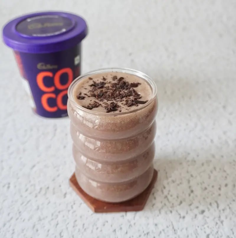 Chocolate Oats Milkshake Recipe