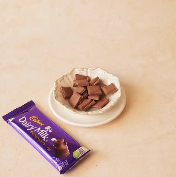 Chocolate Phirni with Cadbury Dairy Milk-Chop the Cadbury Dairy Milk chocolate