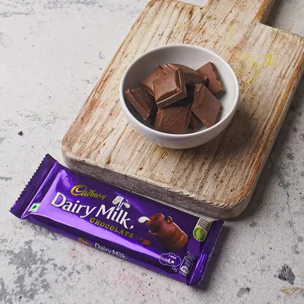 Chocolate Pinecone - Take a bar of Dairy Milk chocolate