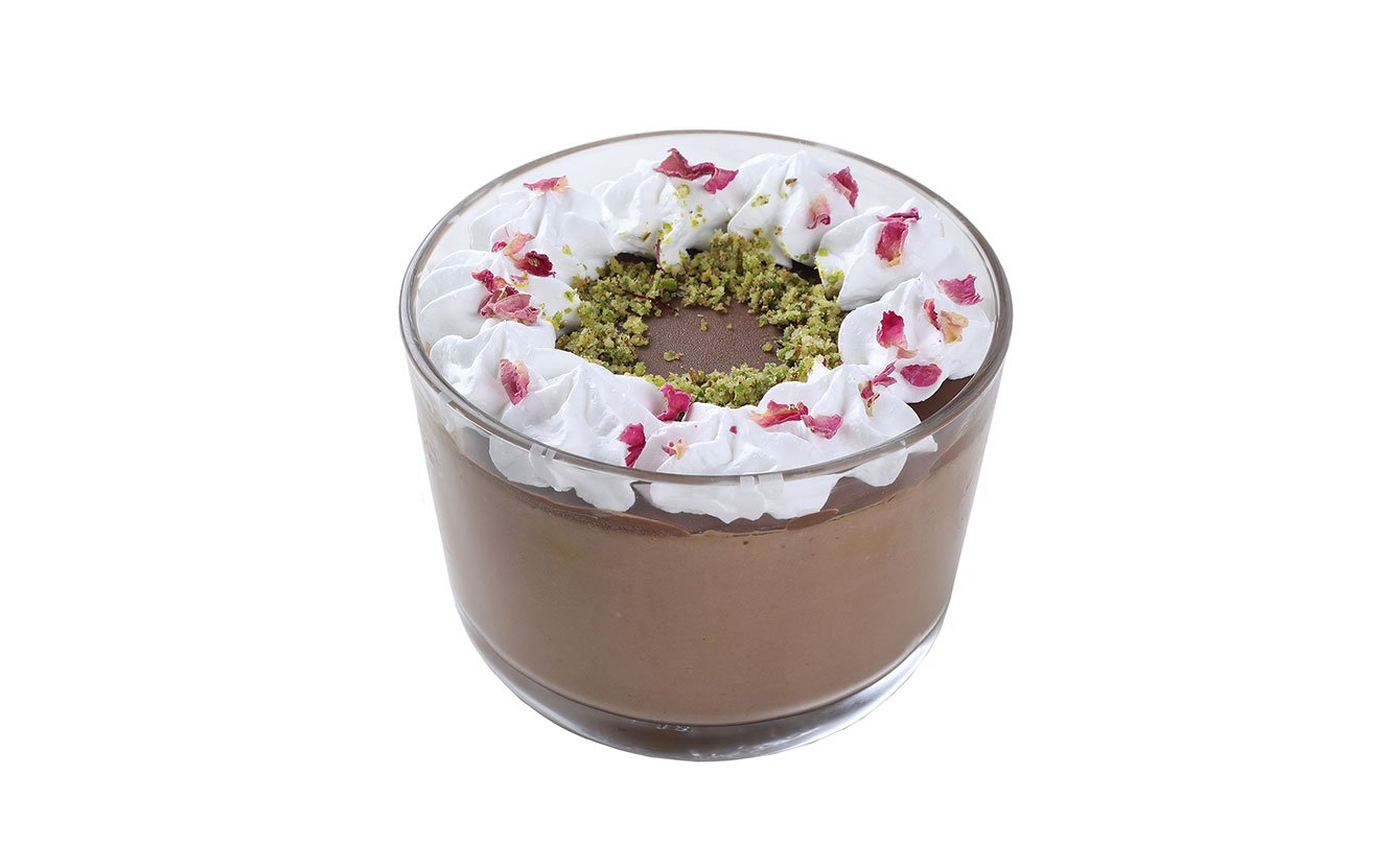 Chocolate Thandai Panna Cotta Recipe