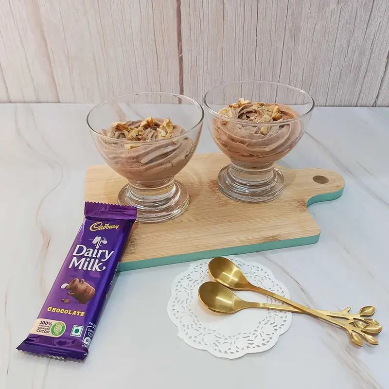 Chocolate Walnut Mousse Recipe