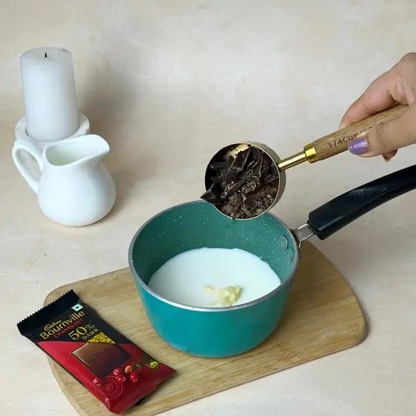 Classic Bournville Hot Fudge Sundae - Chopped Dark Chocolate