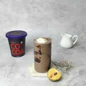 Cocoa Chikoo Smoothie