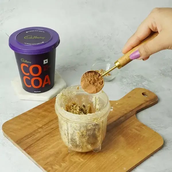 Cocoa Dry Fruit Laddoos - Add Cadbury cocoa powder