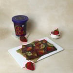 Cocoa Flourless No Bake Berry Brownie