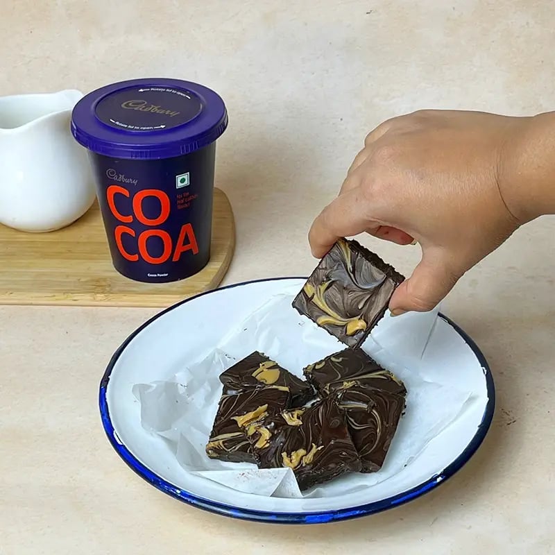 Cocoa Peanut Butter Fudge Recipe