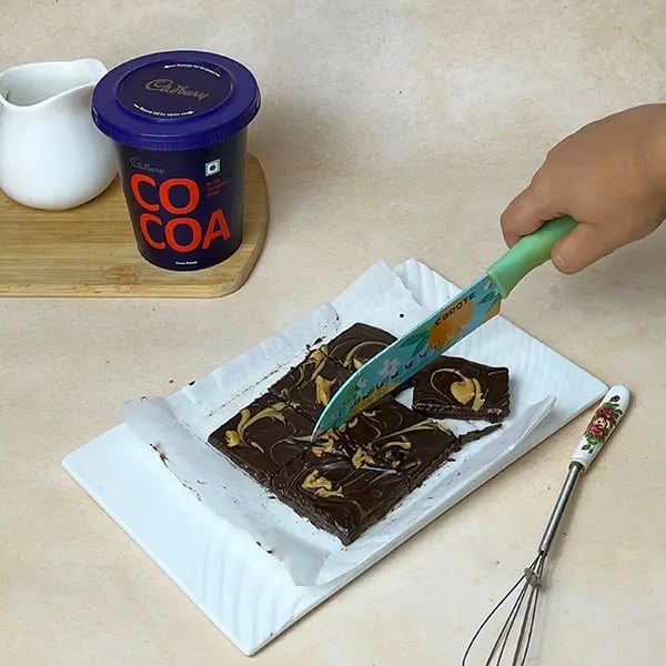 Cocoa Peanut Butter Fudge -Refrigerator for at least two hours