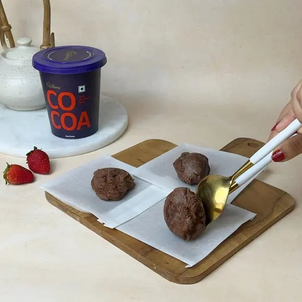 Cocoa Peanut Butter Protein Cookie - Dough With Chocolate Chunks