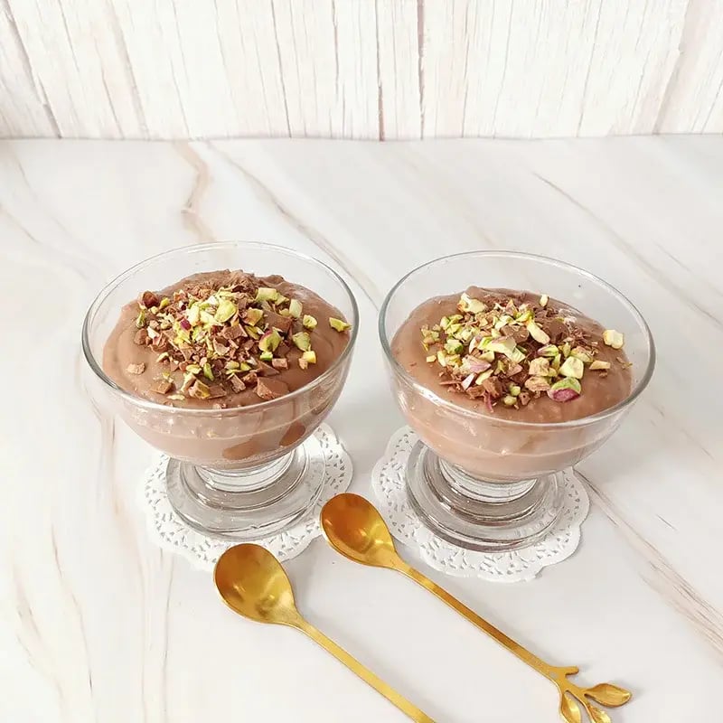 Cocoa Phini with Cunchy Pistachios Recipe