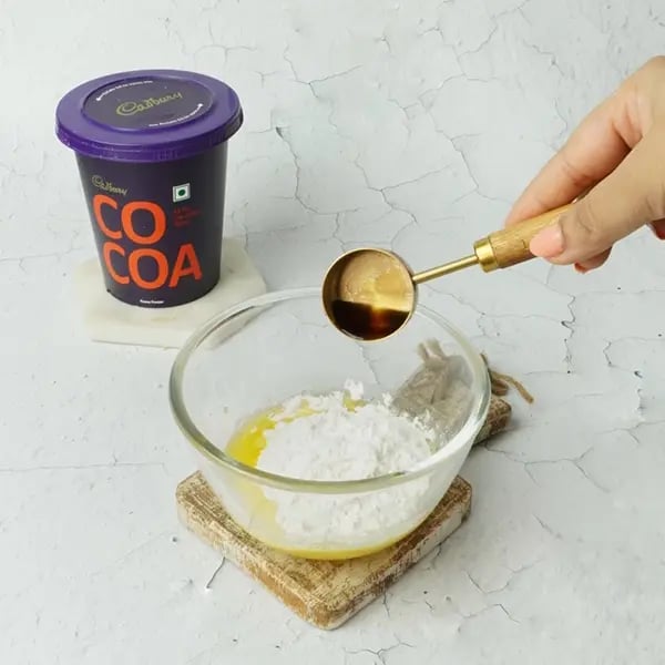 Cocoa Strawberry Cookies-Add vanilla essence for extra flavour