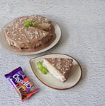 Coconut Cream Pie with Cadbury Dairy Milk Crispello
