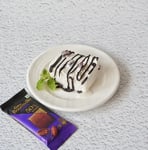 Coconut Ice Cream with Bournville Crunch