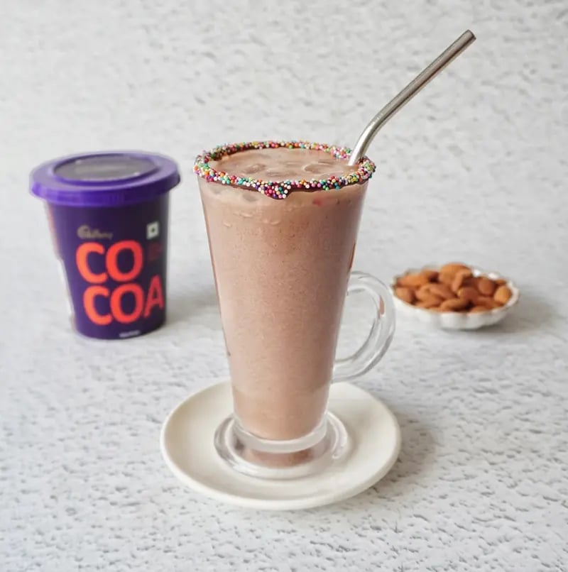 Cold Cocoa with Nuts & Dates Recipe