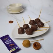 Dairy Milk and Dried Fig Fudge Pop