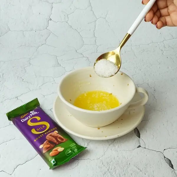 Dairy Milk Carrot Cake-Take a mixing bowl