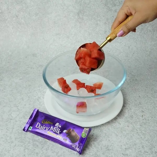Dairy Milk Chocolate Hwachae Punch-Take a large bowl