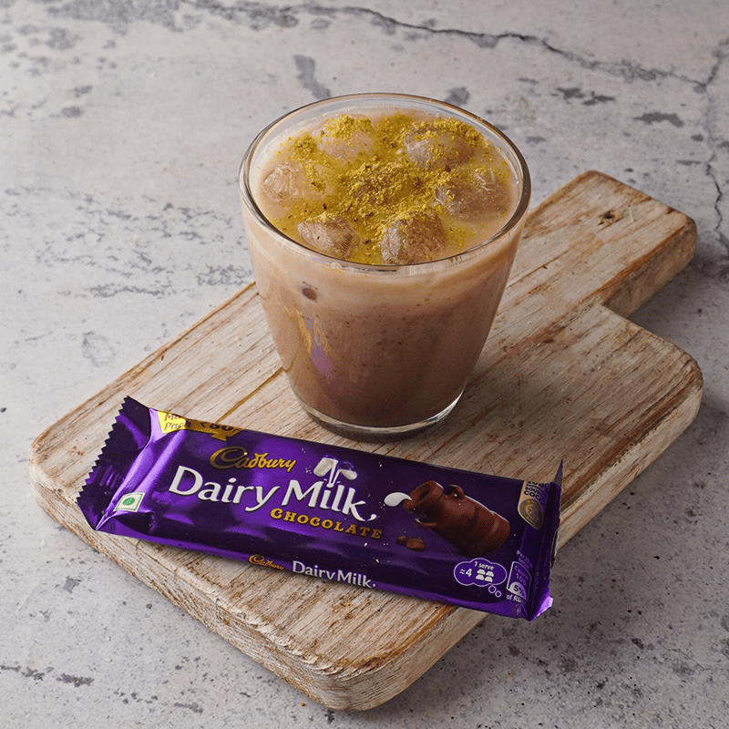 Daiy Milk Chocolate Thandai Dink Recipe