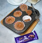 Dairy Milk Hot Chocolate Cupcakes