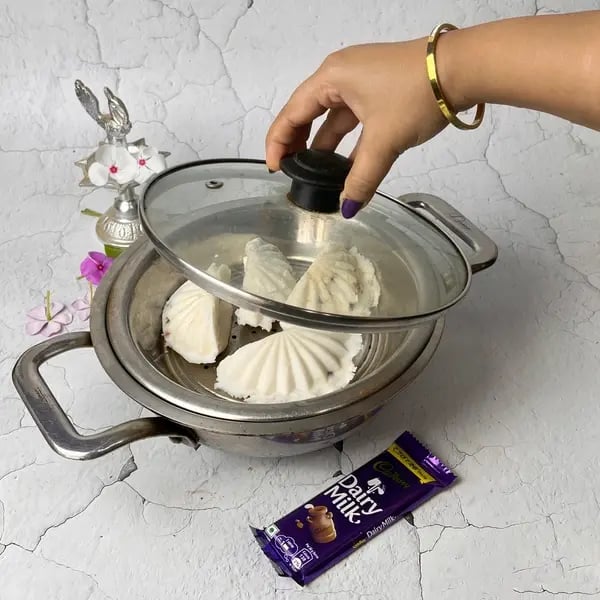 Dairy Milk Kozhukattai: A Chocolatey Twist To The Traditional Festive Sweet - Steaming Modaks