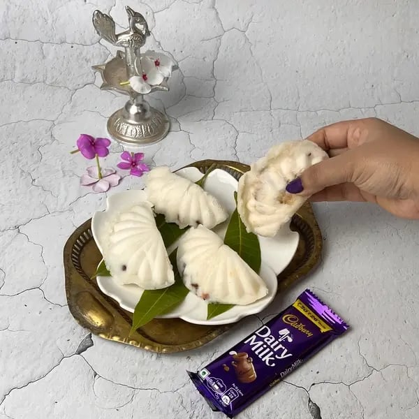 Dairy Milk Kozhukattai: A Chocolatey Twist To The Traditional Festive Sweet - Resting Modaks