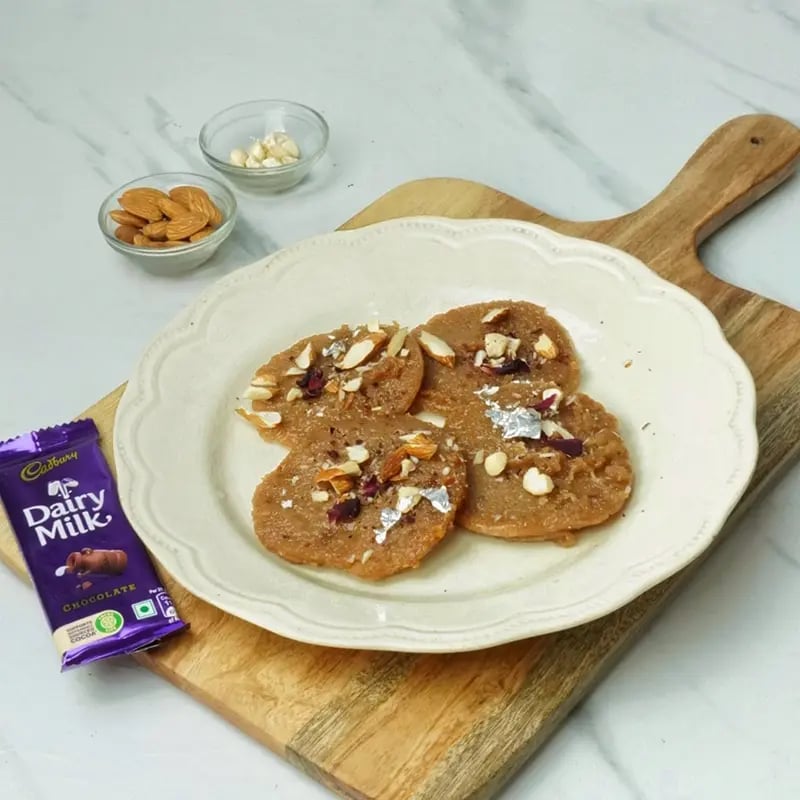 Daiy Milk Malpua with Cashew and Almonds Recipe