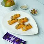 Dairy Milk Mango Sandesh Roll
