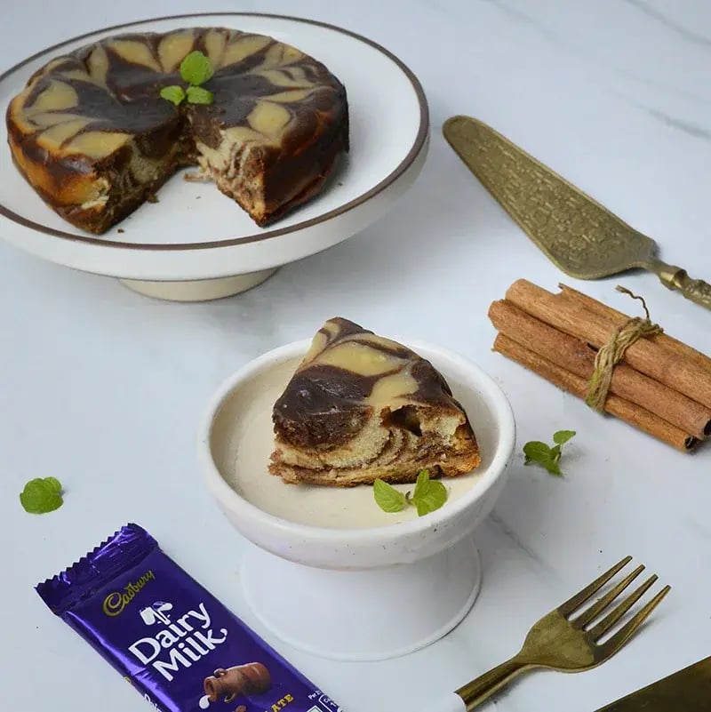 Daiy Milk Male Coffee Cake Recipe