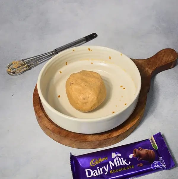 Dairy Milk Peanut Butter Chunk Chocolate Cookies - Combine all of the ingredients