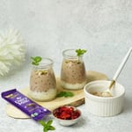 Dairy Milk Sabudana Pudding for Navratri
