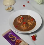 Dairy Milk Silk Chocolate Rasmalai Dessert