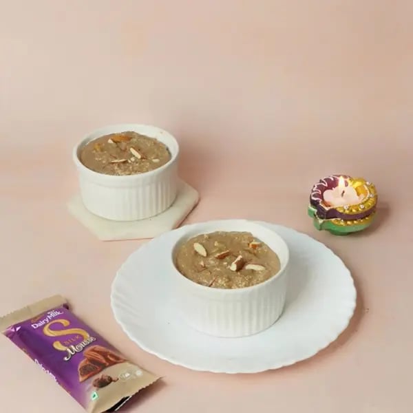 Dairy Milk Silk Samak Rice Kheer for Kali Puja-Transfer to a bowl and enjoy