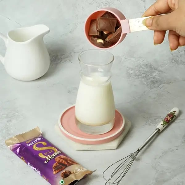 Dairy Milk Silk Tres Leches Cake-Break Cadbury Dairy Milk Silk