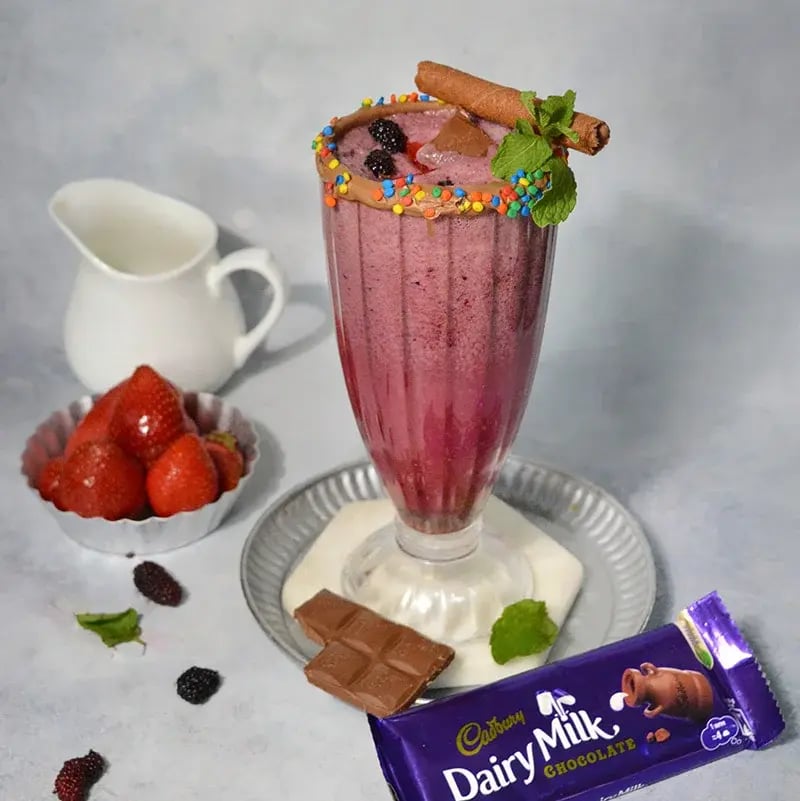Daiy Milk Vanilla Bey Milkshake Recipe