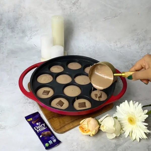 Dairymilk Choco Lava Cake Bomb - Chocolate Covered With Batter