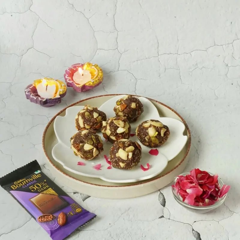 Diwali Special Bounville Dy Fuits Laddoo Recipe