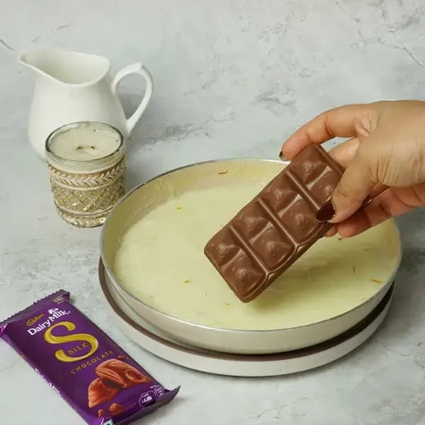 Eid Special Dairy Milk Silk Phirni - Add Cadbury dairy milk silk