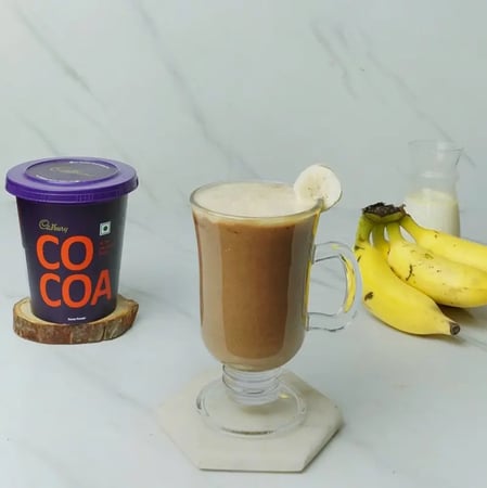 Frozen Two-in-one Choco Banana Shake
