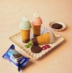 Fruit Popsicles with Oreo Crust