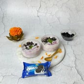 Ganpati Special: Oreo Blueberry Shrikhand Recipe To Try