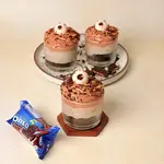 Halloween-Themed Cheesecake - An Oreo-Crusted Black Cocoa Dessert