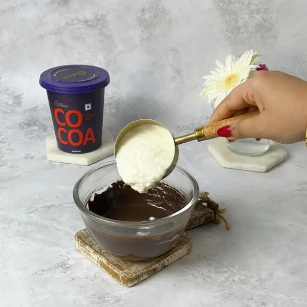 Cocoa Eggless Airfryer Nut Brownie - Chocolate And Curd Mix