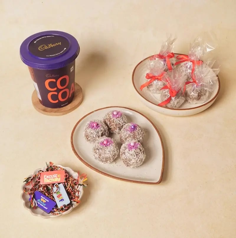 Healthy Choco Coconut Tuffles With Banana Fo Fiendship Day Gift Recipe