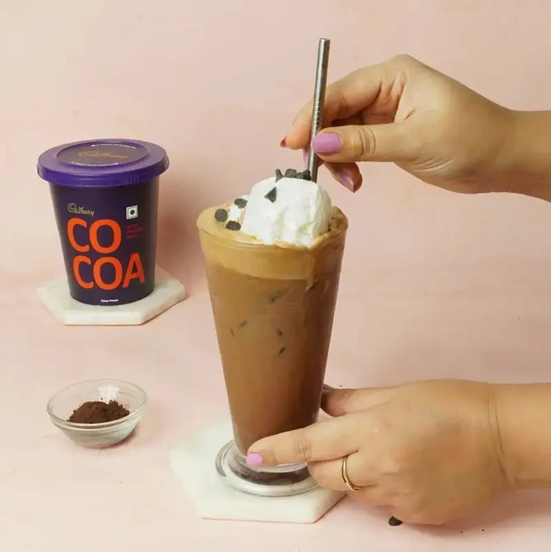 Homemade Chocolate Cocoa Iced Coffee Recipe