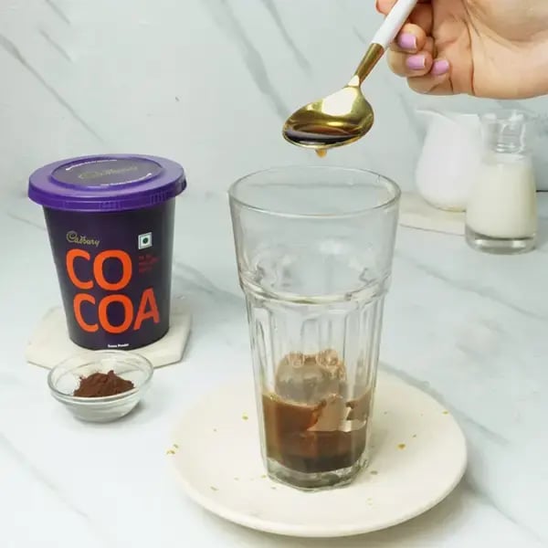 Iced Mocha Cocoa Shake - Add vanilla essence