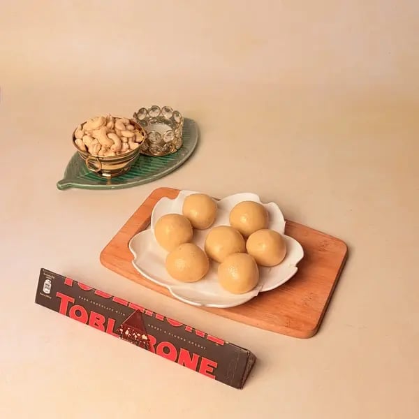 Kaju Barfi Chocolate Bonbons: A Diwali Mithai Fusion For Gifting - Chilling Kaju Katli Balls