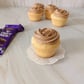 Lemon Cupcake with Whipped Chocolate Ganache Frosting