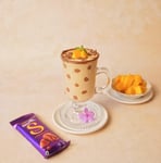 Mango Oats Smoothie with Cadbury Silk Crunch